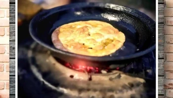 Chama chipá cuerito (torta frita y torta parrilla) - Corrientes