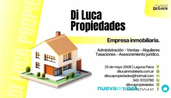 Di Luca Propiedades - Laguna Paiva