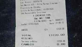 Panadería y Confitería Angeles - Villa Parque Síquiman