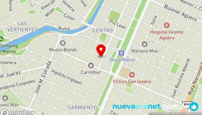 mapa de 2do TIEMPO Tienda de deportes, Tienda de ropa en Jesus María
