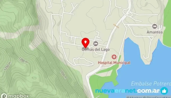 mapa de 360 Apart Hotel Hotel en Potrero de los Funes