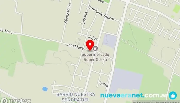 mapa de 3chinitaspanaderia Panadería en Lules