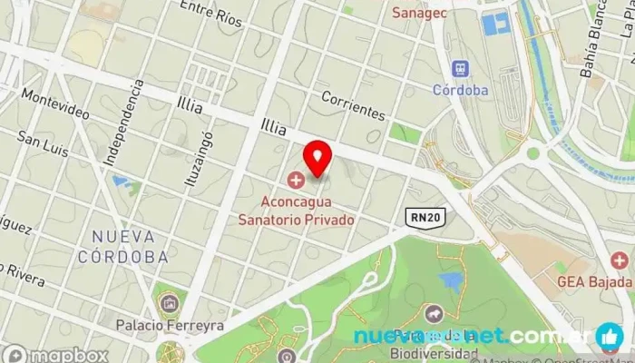 mapa de 707 La Mejor Medialuna del País - Nva Cba Panadería en Córdoba