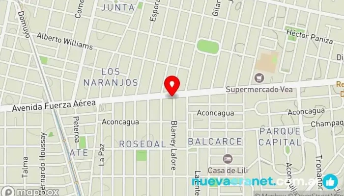 mapa de 𝐴𝑛𝑑𝑟𝑒𝑎 𝐹𝑟𝑎𝑛𝑐𝑒𝑠𝑐ℎ𝑖𝑛i Pastelería, Cafetería en Córdoba
