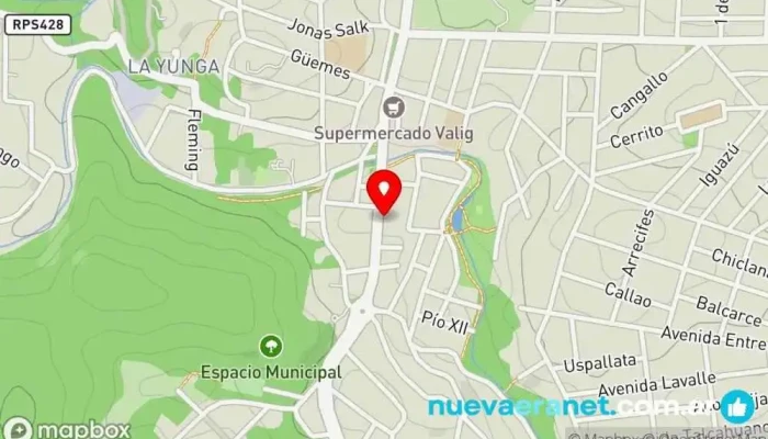 mapa de Abasto 53 - Casa Central Frutería en Salsipuedes