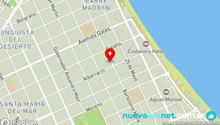 mapa de Abuela Delicia Pastelería en Puerto Madryn