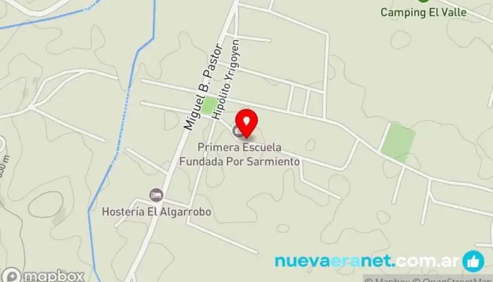 mapa de Abuela Faustina Posada en San Francisco del Monte de Oro