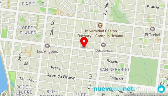 mapa de Aby y Valen Panaderia y Confitería Panadería en Posadas