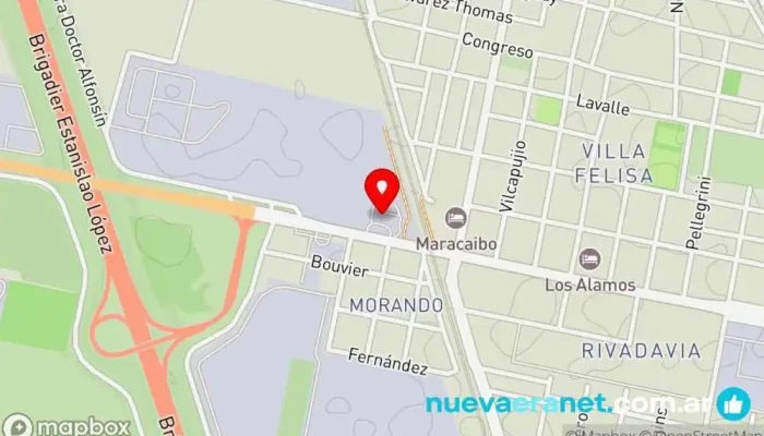 mapa de Acceso Sur San Lorenzo S.R.L. Gasolinera, Panadería, Bar, Cafetería, Diner, Pub restaurante, Kiosco, Servicio de cambio de aceite, Restaurante, Zona Wi-Fi en San Lorenzo