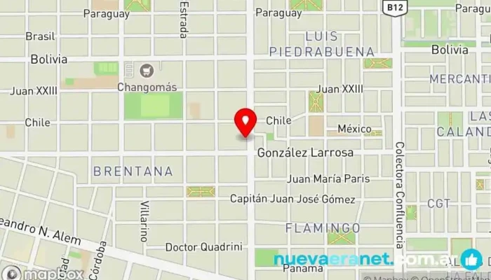 mapa de Al Mir Panaderia Panadería en Cipolletti