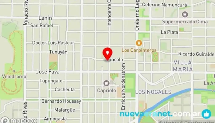mapa de Alexa Pessino Pastelería Panadería en Neuquén