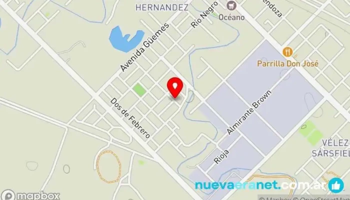 mapa de Algo Dulce Panadería en Fontana
