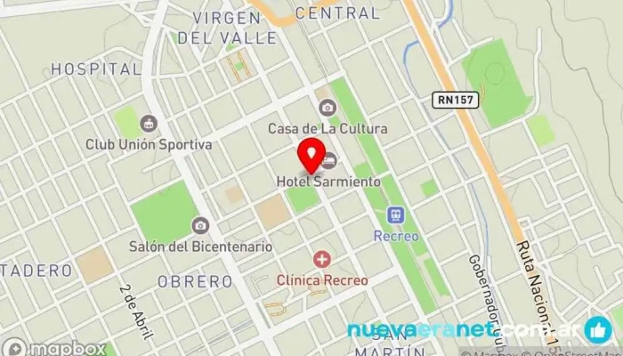 mapa de Algo Dulce Pasteleria Creativa Pastelería en Recreo