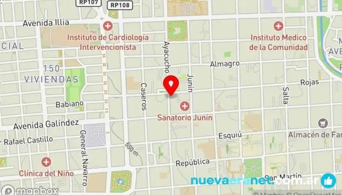 mapa de Alma Calma House Pastelería en San Fernando del Valle de Catamarca