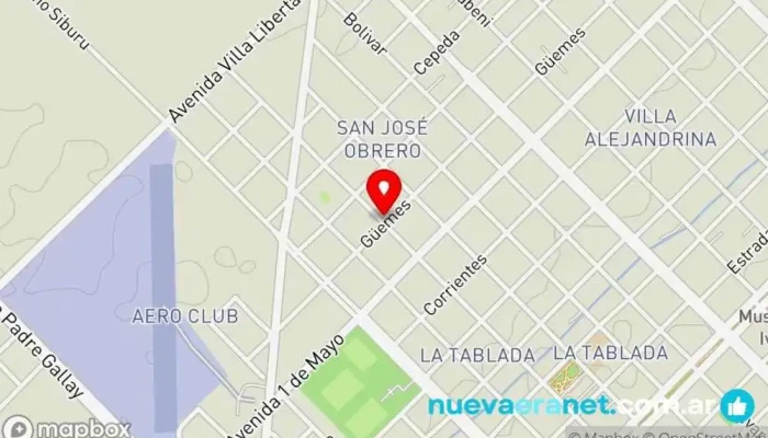 mapa de Alma Dulce Pastelería en Chajarí