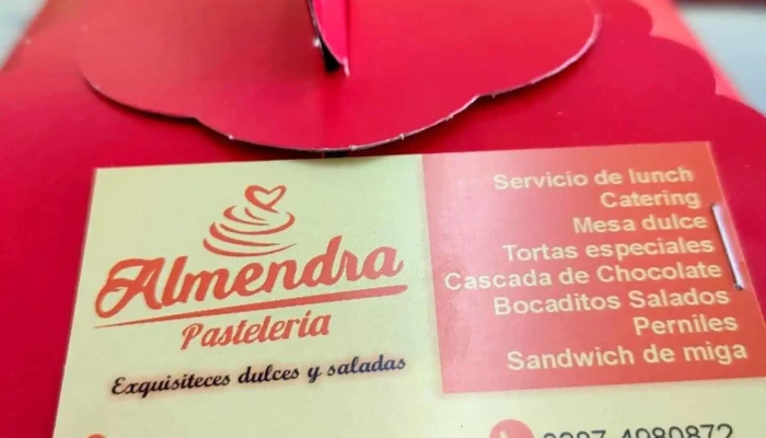 Almendra Pasteleria Carta - Salta