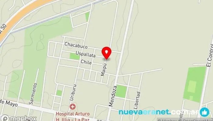 mapa de ALONDRA DESAYUNOS SALUDABLES Pastelería en La Paz