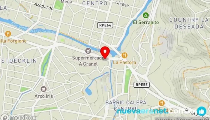 mapa de Alta Inmobiliaria Agencia inmobiliaria en La Calera