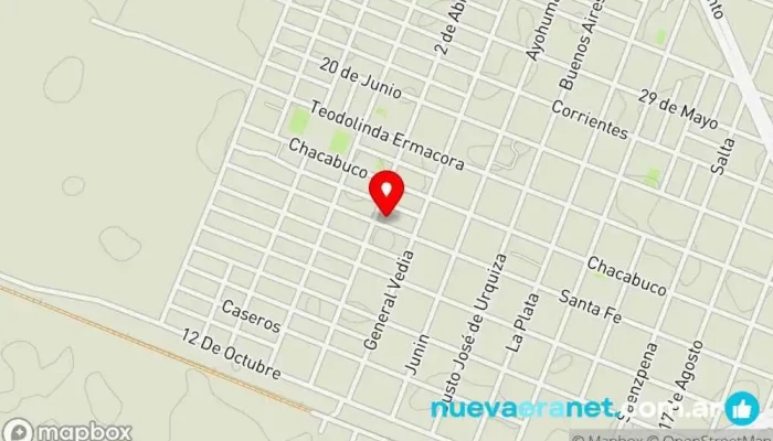 mapa de AMARILLA AUTOSERVICIO Supermercado, Carnicería, Panadería mayorista en Machagai