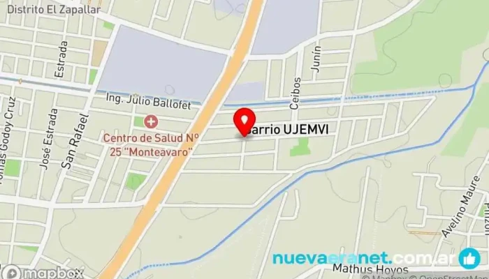 mapa de AMELI PASTELERIA Tienda de tartas en Las Heras