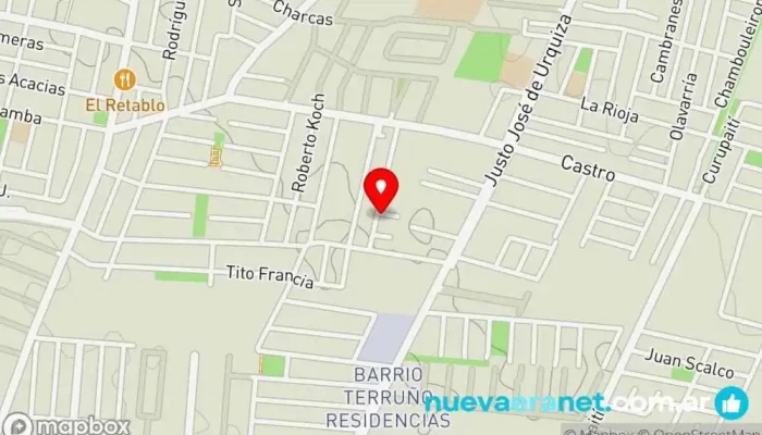 mapa de Amies Pastelería Pastelería en Guaymallén