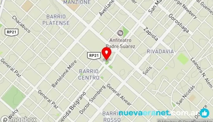 mapa de Añatuya  en Añatuya