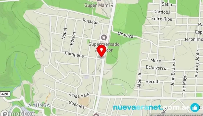 mapa de Añoranza Casa De Campo Comercio en Salsipuedes