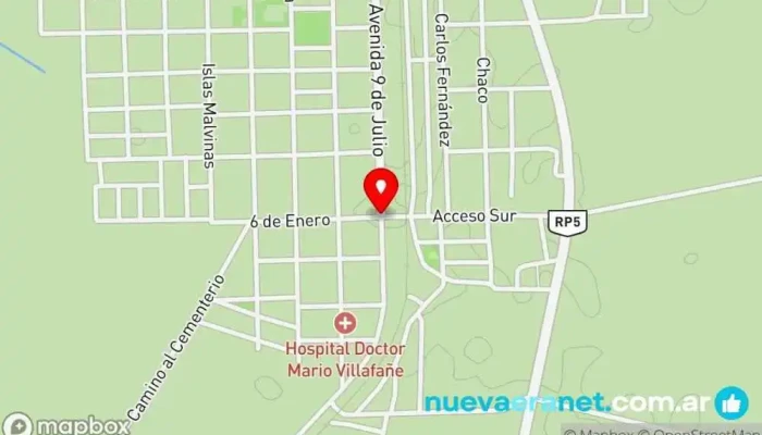 mapa de Apolinario Saravia  en Apolinario Saravia