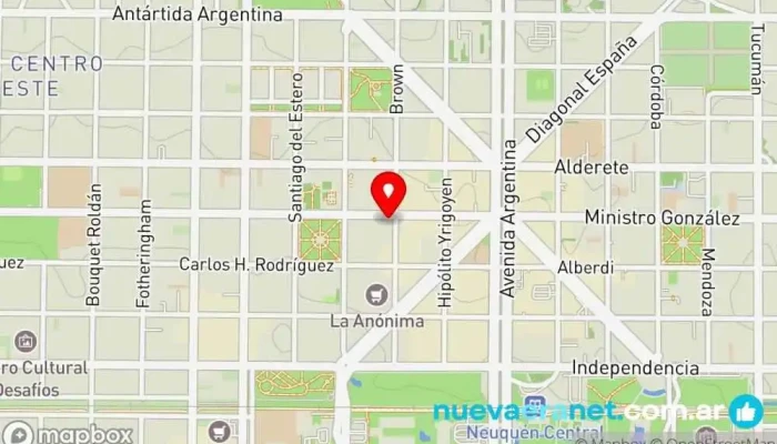 mapa de Armando Medialunas Panadería en Neuquén
