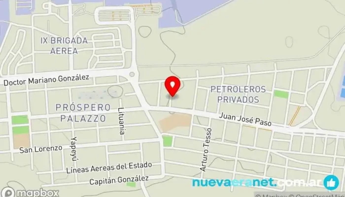 mapa de Aroma Panaderia y confiteria Panadería en Comodoro Rivadavia