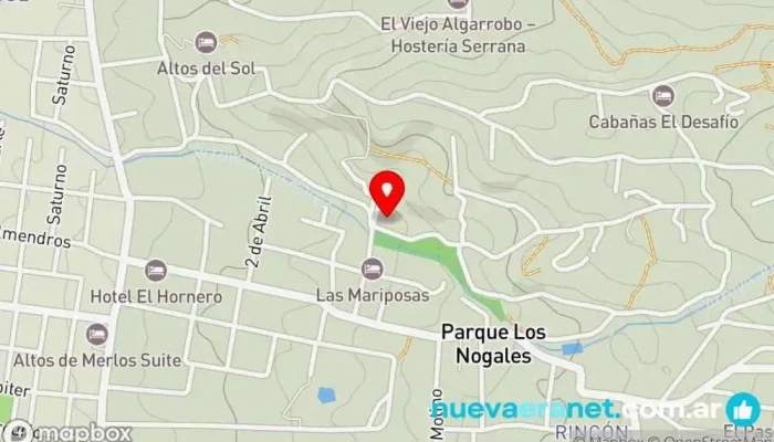 mapa de Art'e-casa de té Cafetería en Merlo