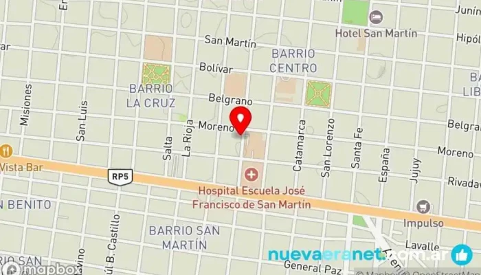 mapa de Arturo Unger Armería, Tienda de artículos de camping, Tienda de artículos de pesca en Corrientes