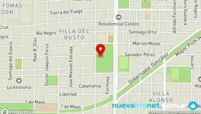 mapa de Asociación Agrícola Ganadera de La Pampa Asociación agrícola en Santa Rosa