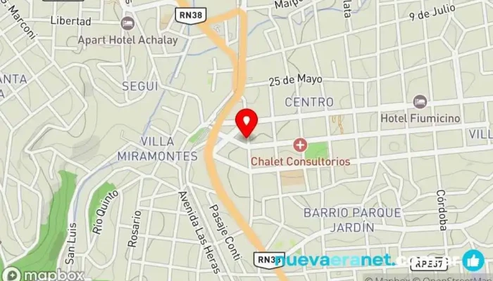 mapa de Atemporal Tienda de artículos para el hogar en La Falda