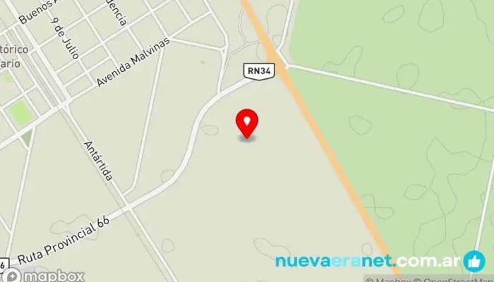 mapa de Avanzar S.A. Mercado de productos del campo en Cañada Rosquín