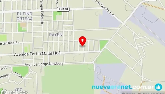 mapa de Aymane Repostería Tienda de alimentación, Pastelería en Malargüe