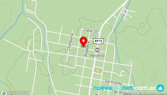 mapa de BABY PAN Panadería en San Carlos Minas