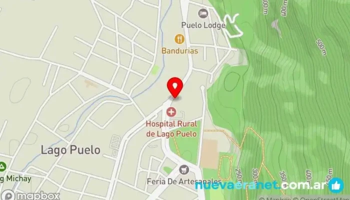 mapa de Bakery Mi Panadería Cafetería en Lago Puelo