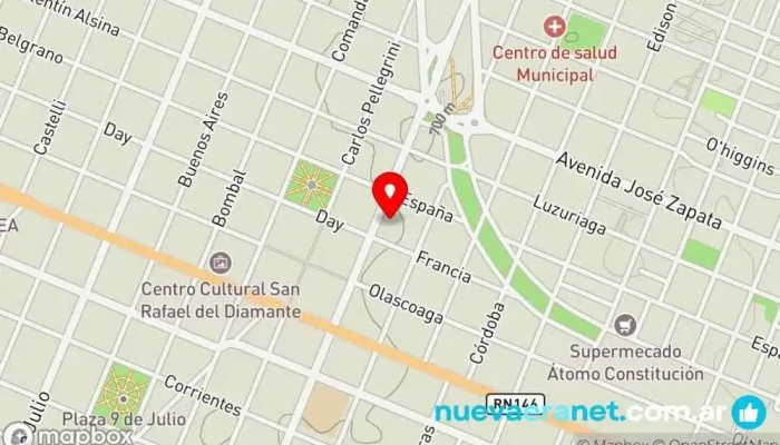 mapa de Bakery ( Panadería, Pastelería & Fiambrería) Panadería, Tienda de fiambres, Pastelería en San Rafael