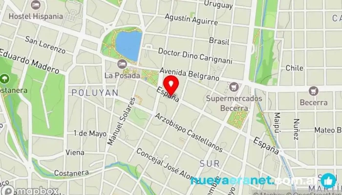 mapa de Barreto Antigüedades Compra Venta Tienda de artículos para el hogar en Alta Gracia