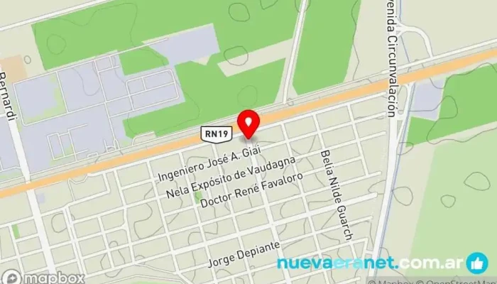 mapa de Barrio Don Pablo, Arroyito Mirador en Arroyito