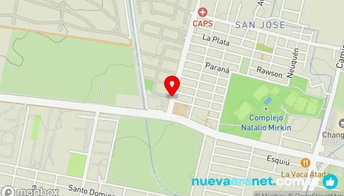 mapa de Barrio Las Marias Sociedad de viviendas en Yerba Buena