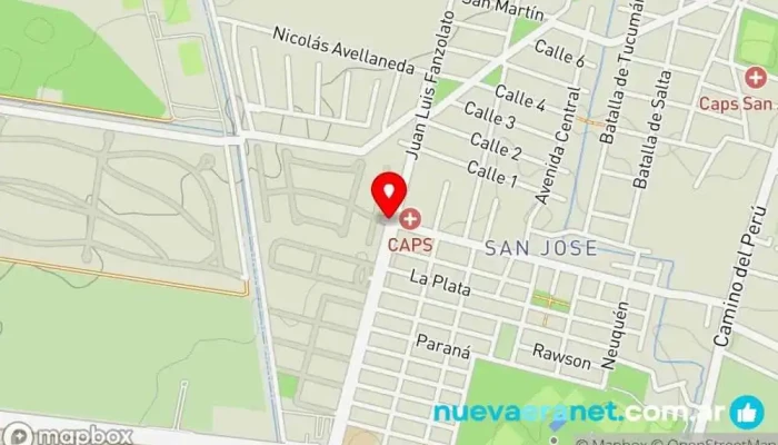 mapa de Barrio Privado Los Tipales Complejo de viviendas en Yerba Buena