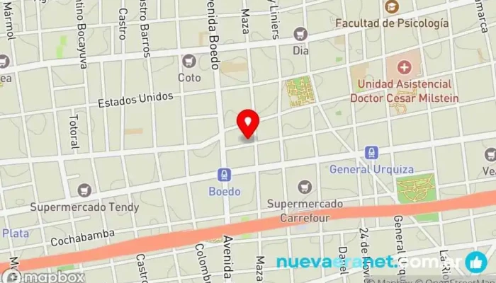 mapa de Beverly Cakes Pastelería en Cdad. Autónoma de Buenos Aires