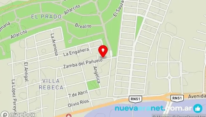 mapa de Bocata Taberna, Panadería, Pastelería, Pizzería en Salta