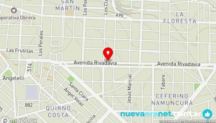mapa de Bom - Pan Panificadora Panadería en Comodoro Rivadavia