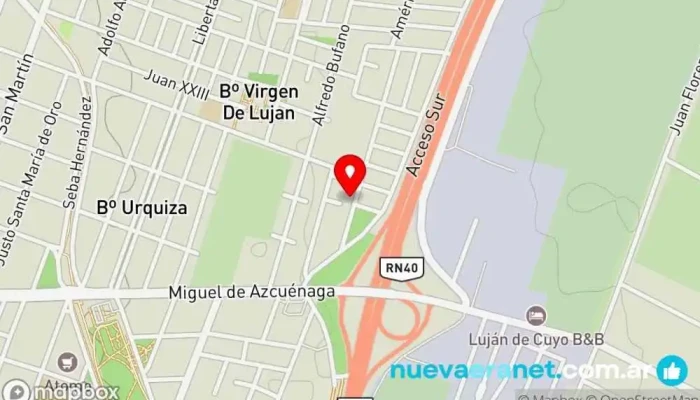 mapa de Bona Pastelería Pastelería en Luján de Cuyo