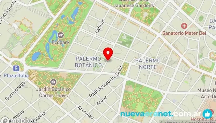 mapa de Boûlan Panadería en Cdad. Autónoma de Buenos Aires