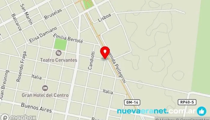 mapa de Bratto Argentina Constructor de casas modulares en El Trebol
