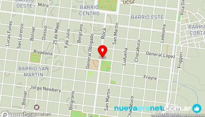 mapa de Break Panaderia Café Panadería en Reconquista